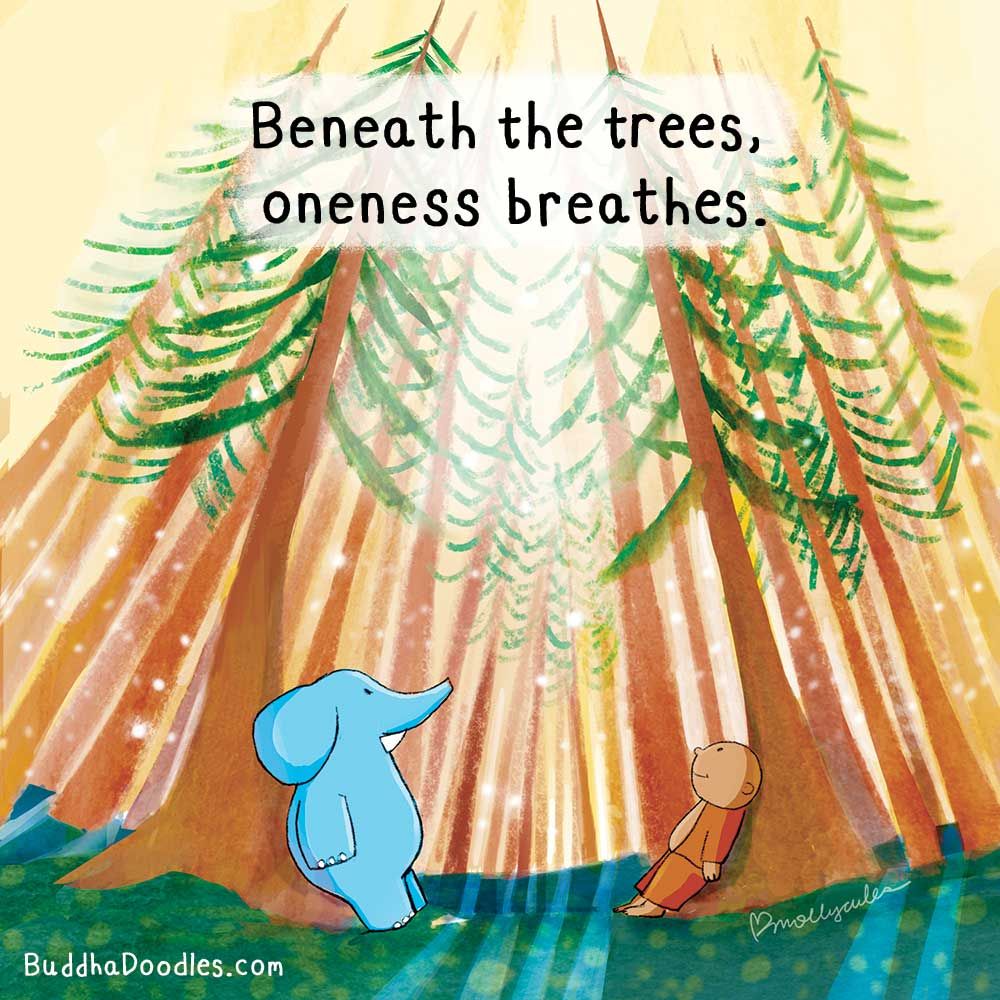 What is Oneness?🌀
 
Oneness is the understanding that we are not separate from the world around us—we are an integral part of an interconnected whole. 🌍✨

This concept of interconnectedness is central to Buddhism, as it reveals that nothing exists in isolation. Everything
