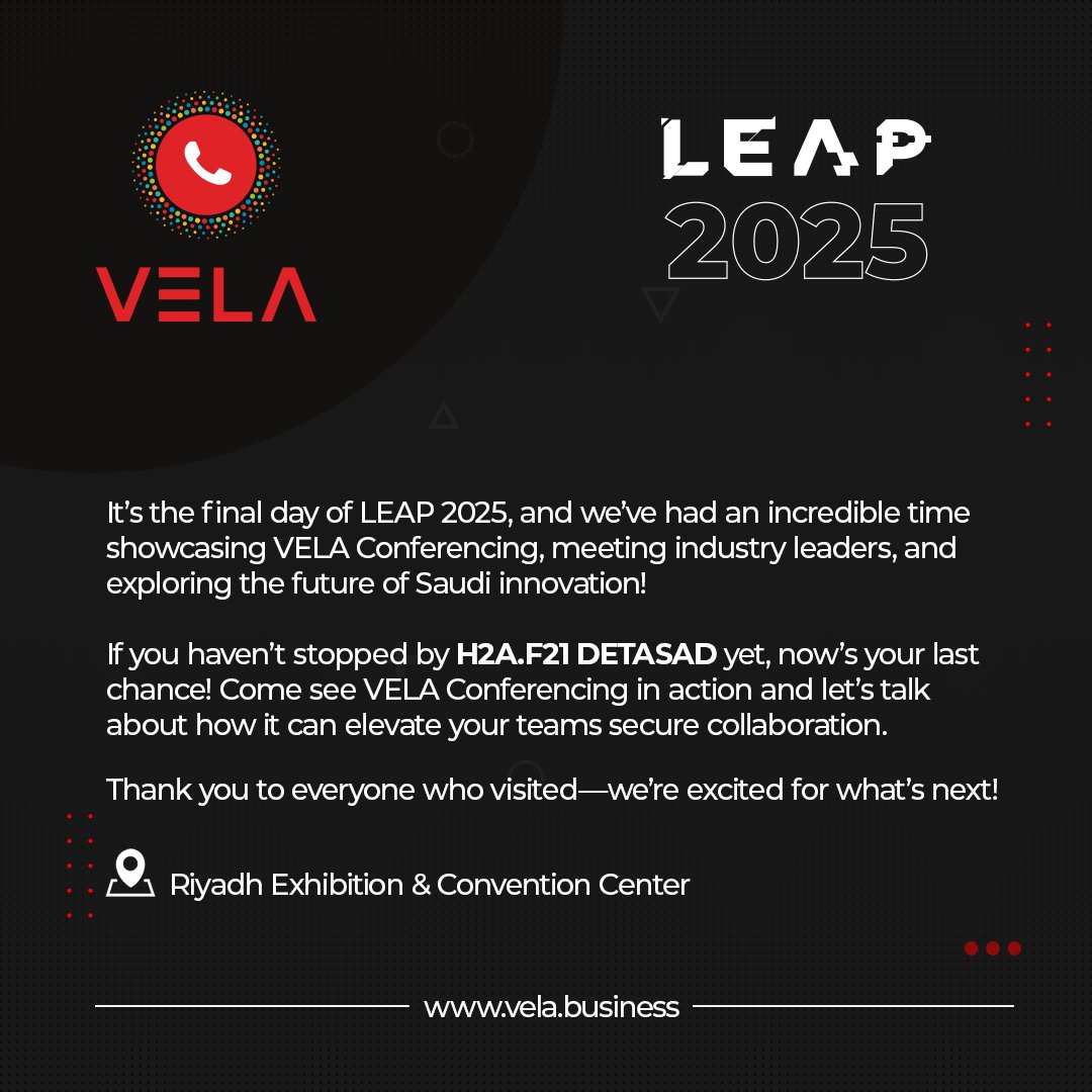 velabusiness's tweet photo. #LEAP #LEAP25📷 #LEAPNights #Riyadh https://t.co/GXFcddEVWL