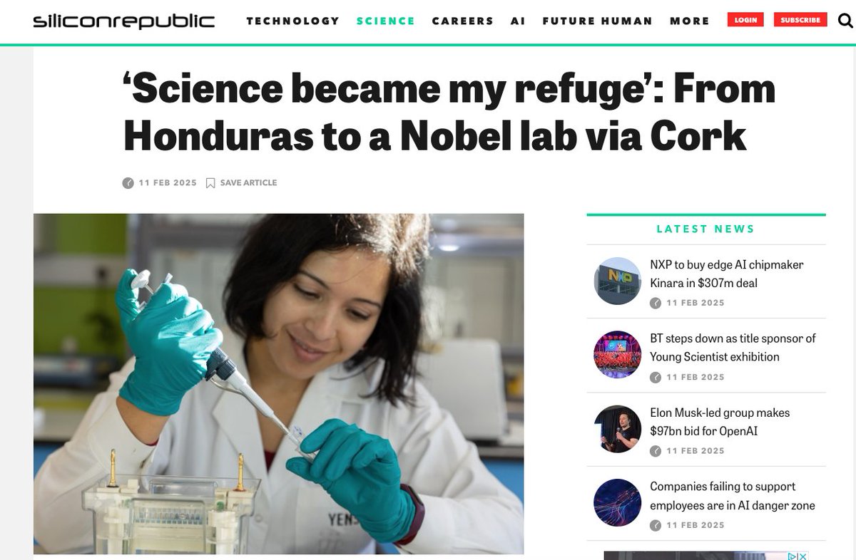 Cancer Research @UCC (@canresucc) on Twitter photo Dr <a href="/YensiFB/">Yensi Flores Bueso</a> a Postdoc Researcher at the Tangney Lab in <a href="/CanResUCC/">Cancer Research @UCC</a>, aims to remove barriers to research for underrepresented regions, by reforming research assessment systems, promoting research integrity and fostering trust in science.
Read article tinyurl.com/38h2yaen Dr <a href="/YensiFB/">Yensi Flores Bueso</a> a Postdoc Researcher at the Tangney Lab in <a href="/CanResUCC/">Cancer Research @UCC</a>, aims to remove barriers to research for underrepresented regions, by reforming research assessment systems, promoting research integrity and fostering trust in science.
Read article tinyurl.com/38h2yaen