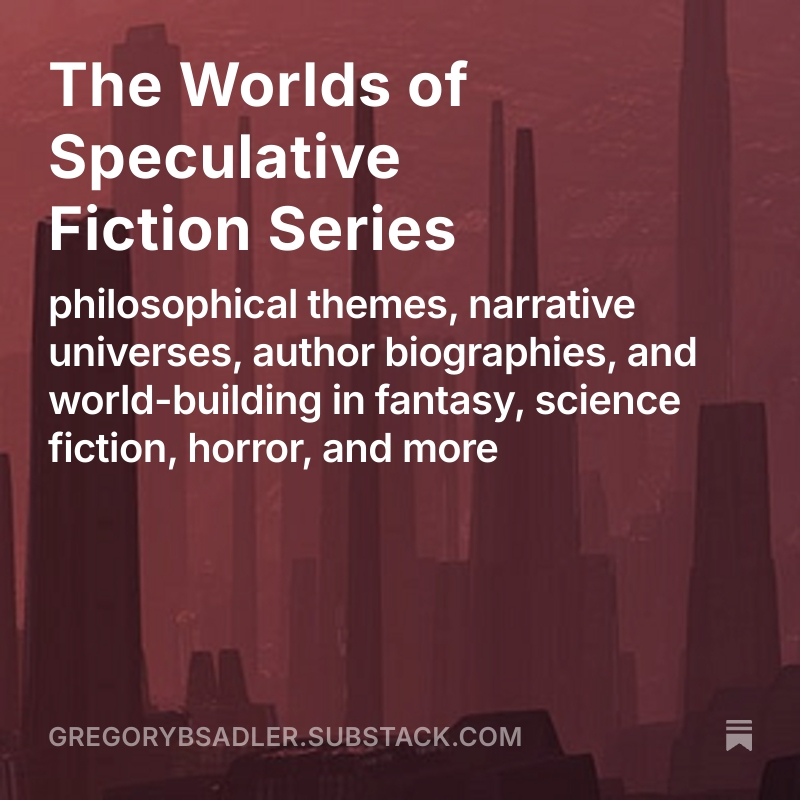 Gregory B. Sadler - That Philosophy Guy (@philosopher70) on Twitter photo Just updated this page of organized links to all of the session recordings of the Worlds of Speculative Fiction series with the latest episode on Susan Cooper's The Dark is Rising sequence. This is my tenth year with this series!
gregorybsadler.substack.com/p/the-worlds-o… Just updated this page of organized links to all of the session recordings of the Worlds of Speculative Fiction series with the latest episode on Susan Cooper's The Dark is Rising sequence. This is my tenth year with this series!
gregorybsadler.substack.com/p/the-worlds-o…
