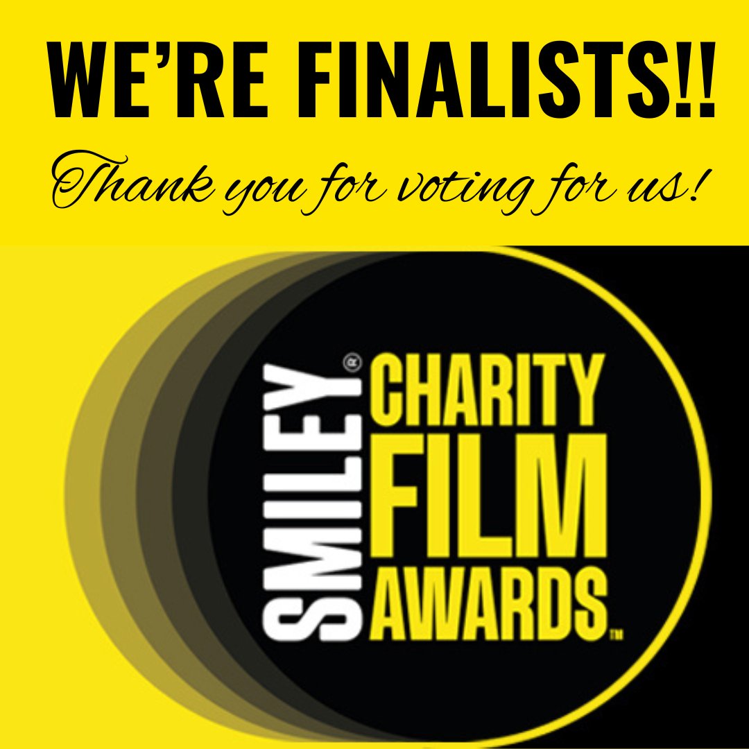 YOU DID IT!! Your votes made us finalists!! We are quite overwhelmed that so many of you supported us and our wonderful film ‘We Hug Them’. Thank you so much to everyone who voted! Bring on the red-carpet! 🤩
#smileycfa25 #charityfilmawards #thesmileys #CFA25 #smiley #finalist