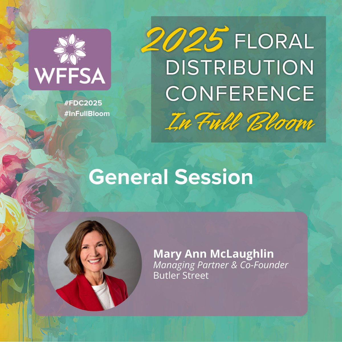 Join us &amp; Keynote Speaker Mary Ann McLaughlin at #FDC2025 in Miami, March 2-5, for expert tips on achieving lasting business results — stemming from Mary Ann's 33 years of experience in sales &amp; operational leadership.

Register now for FDC: bit.ly/4eApAoJ

#InFullBloom