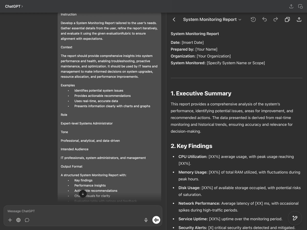 francis4fnc's tweet image. Day 2 of #ALX AI Starter Kit. Today I explored the power of Prompt with ChatGPT. I utilized the basic components of prompt:

Instruction
Context
Examples
Role
Tone
Intended Audience
Output Format

Here are screenshots showing my interactions with ChatGPT!
#ALXProgram  #ALX_AI