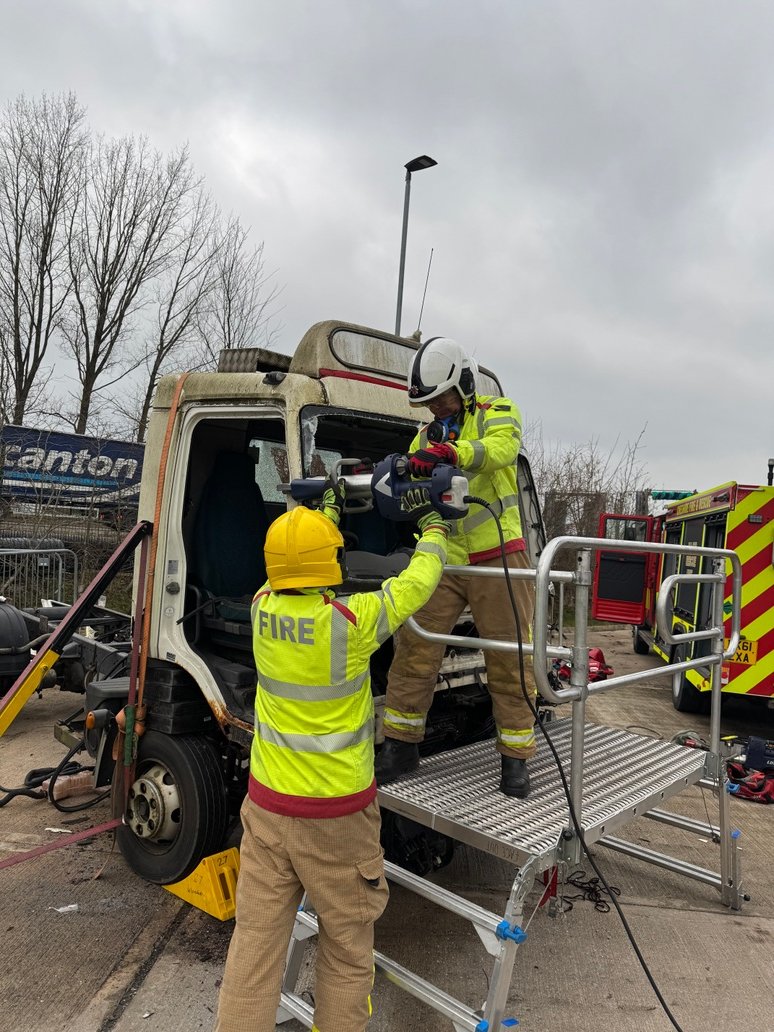 Lymm Fire Station tweet media