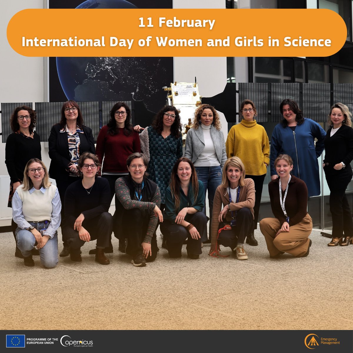 International Day of Women and Girls in Science recognises the importance of diversity, inclusion and equity in research 👩‍🔬 
We are proud of the women working with #CopernicusEMS and thankful for their contributions.
Tell us why diversity in science matters to you 👇