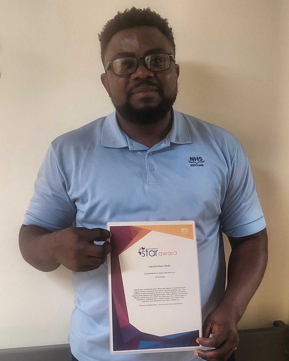 Iain (@iain19831) on Twitter photo Congratulations to Ugochukwu Okolo for being nominated for a star award. Ugochukwu works as a Healthcare Support Worker in Loirston Ward, Royal Cornhill Hospital ππ»ππ»π <a href="/NHSGrampian/">NHS Grampian</a> <a href="/SNGMHLD/">Royal Cornhill Hospital</a> Congratulations to Ugochukwu Okolo for being nominated for a star award. Ugochukwu works as a Healthcare Support Worker in Loirston Ward, Royal Cornhill Hospital ππ»ππ»π <a href="/NHSGrampian/">NHS Grampian</a> <a href="/SNGMHLD/">Royal Cornhill Hospital</a>