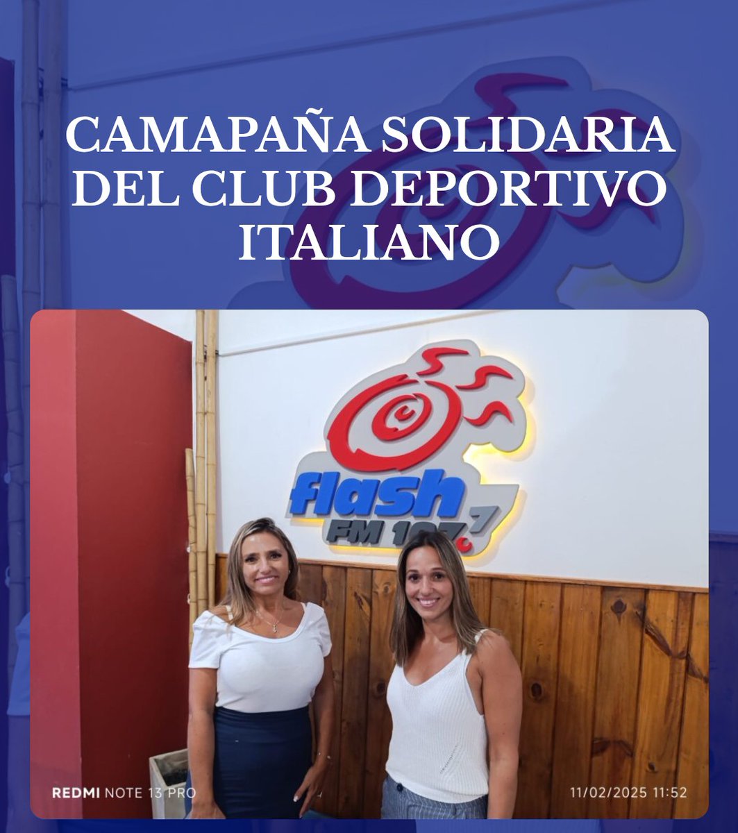 flash107's tweet image. Escucha la nota en noticiasflash.com.ar