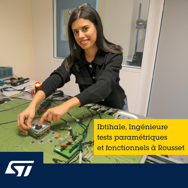 ST_France_News's tweet photo. 🚺 A toutes les femmes et jeunes filles, osez les #sciences ! 

Aujourd’hui, c’est la Journée internationale des femmes et filles de science ! 
Découvrez en images quelques-uns des #métiers de nos collaboratrices qui ont fait le choix de vocations scientifiques.

#IDWGS2025