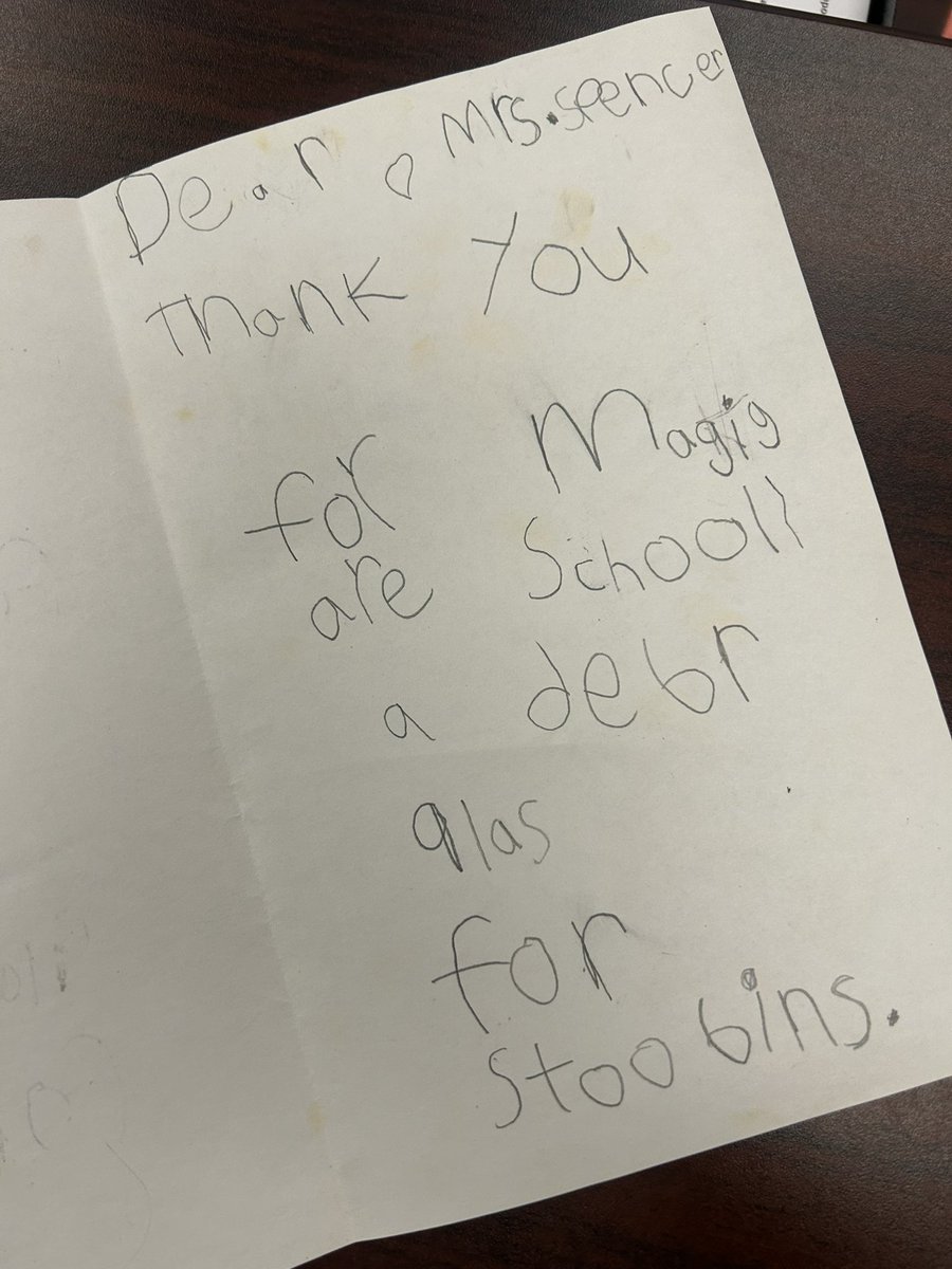 I love my amazing little school!   Grateful to be a principal of such incredible “stoobins” (students). Also, getting my hair done asap if the portrait is accurate.   ❤️