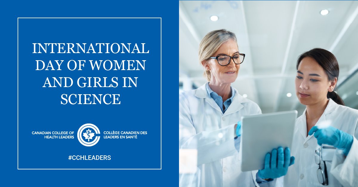 Today is the International Day of Women and Girls in Science! Learn more > bit.ly/3nRpezG   

#CCHLeaders #WomenScienceDay #WomenInSTEM