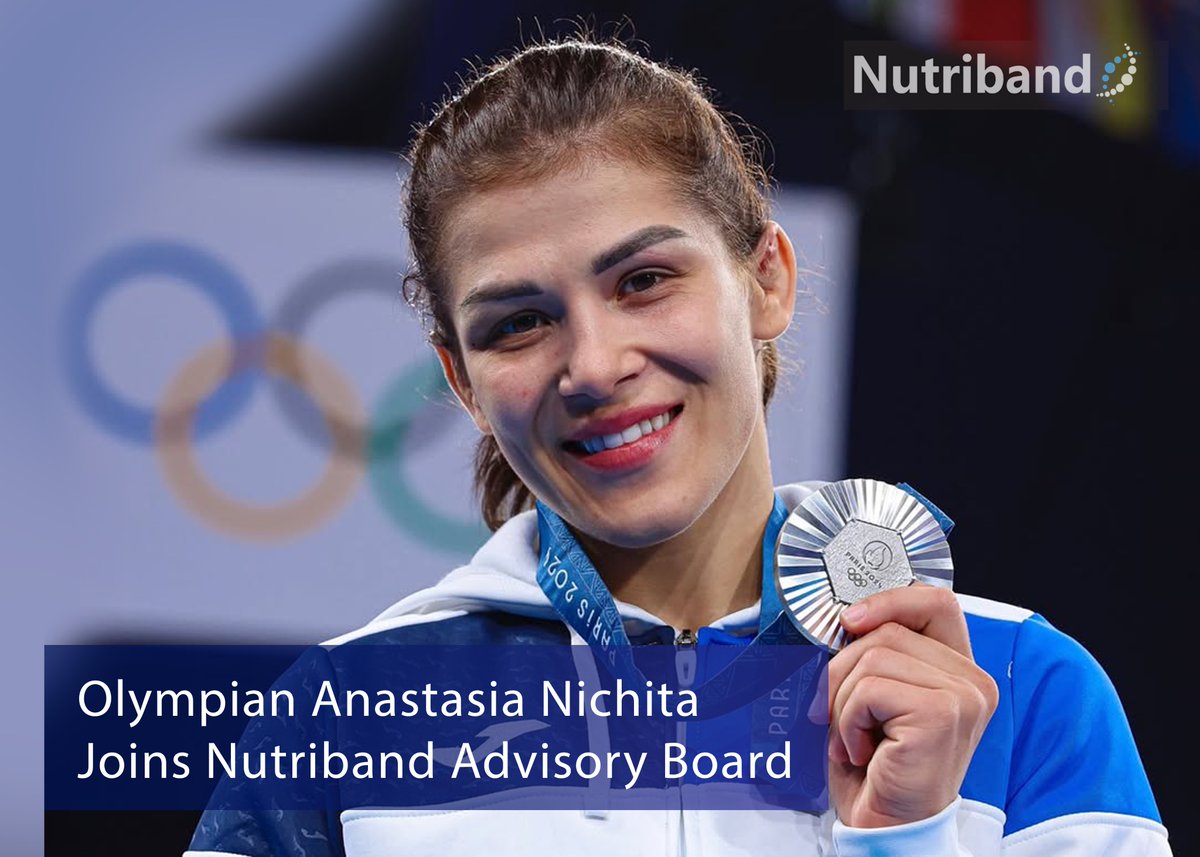 Nutriband Inc., a developer of transdermal pharmaceutical products, today announced World and European Wrestling Gold medalist and Olympic Silver medalist Anastasia Nichita has been appointed to its Product Advisory Board to expand the Nutriband Brand and promote it’s over the