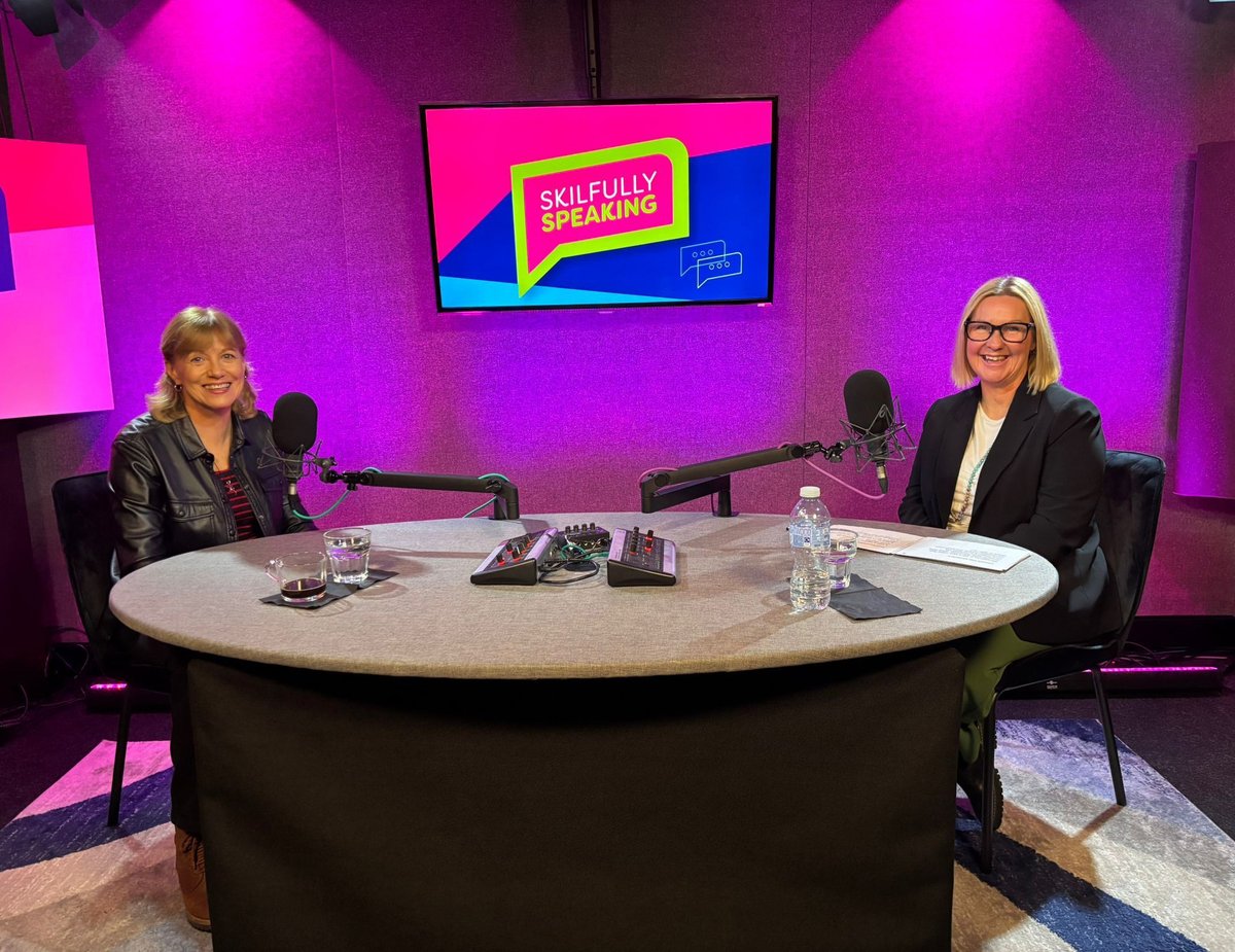 The new season of @skilfullyspeak has launched! Ep01 features journalist &amp; author of Everything You Need to Know About the #Menopause, <a href="/muirkate/">Kate Muir</a>.
🎧
Apple: bit.ly/3WQlwdW
Spotify: bit.ly/3WSfPfn

Produced by us for @cityplym 
#skillsforsuccess #lifeskills