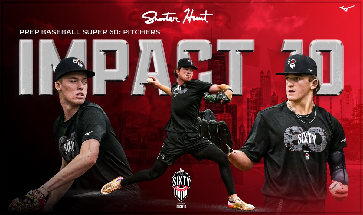Prep Baseball (@prepbaseball) on Twitter photo 𝟐𝟎𝟐𝟓 𝐒𝐮𝐩𝐞𝐫 𝟔𝟎: 𝗜𝗺𝗽𝗮𝗰𝘁 𝟭𝟬 𝗣𝗶𝘁𝗰𝗵𝗲𝗿𝘀
Prep Baseball VP of Scouting, <a href="/ShooterHunt/">Shooter Hunt</a> takes a look at 10 arms that impressed at the 23rd annual #Super60 in Chicago, IL 👀
📰: loom.ly/AzoZAY4
<a href="/MizunoSportsUSA/">Mizuno Team Sports USA</a> | <a href="/DICKS/">DICK'S Sporting Goods</a> | <a href="/SeanDuncan729/">Sean Duncan</a> 𝟐𝟎𝟐𝟓 𝐒𝐮𝐩𝐞𝐫 𝟔𝟎: 𝗜𝗺𝗽𝗮𝗰𝘁 𝟭𝟬 𝗣𝗶𝘁𝗰𝗵𝗲𝗿𝘀
Prep Baseball VP of Scouting, <a href="/ShooterHunt/">Shooter Hunt</a> takes a look at 10 arms that impressed at the 23rd annual #Super60 in Chicago, IL 👀
📰: loom.ly/AzoZAY4
<a href="/MizunoSportsUSA/">Mizuno Team Sports USA</a> | <a href="/DICKS/">DICK'S Sporting Goods</a> | <a href="/SeanDuncan729/">Sean Duncan</a>