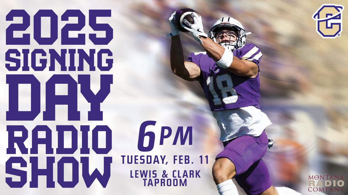 Carroll Athletics (@ccsaints) on Twitter photo 𝗦𝗜𝗚𝗡𝗜𝗡𝗚 𝗗𝗔𝗬 𝗥𝗔𝗗𝗜𝗢 𝗦𝗛𝗢𝗪
Saints fans! Join us tonight at 6 pm in the Lewis & Clark Taproom for the 2025 Signing Day Special!
The event is 𝙁𝙍𝙀𝙀 to attend!
Grab a slice and a beer and hear all about the newest Fighting Saints!
#MarchOn | <a href="/FootballCarroll/">Carroll College Football</a> 𝗦𝗜𝗚𝗡𝗜𝗡𝗚 𝗗𝗔𝗬 𝗥𝗔𝗗𝗜𝗢 𝗦𝗛𝗢𝗪
Saints fans! Join us tonight at 6 pm in the Lewis & Clark Taproom for the 2025 Signing Day Special!
The event is 𝙁𝙍𝙀𝙀 to attend!
Grab a slice and a beer and hear all about the newest Fighting Saints!
#MarchOn | <a href="/FootballCarroll/">Carroll College Football</a>