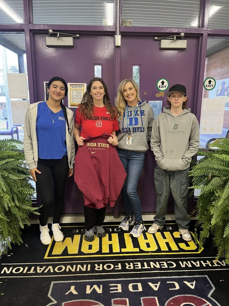 CEC Celebrates AVID Spirit Week! @ChathamCoSchools #weareoctopi #OneChatham #AVID