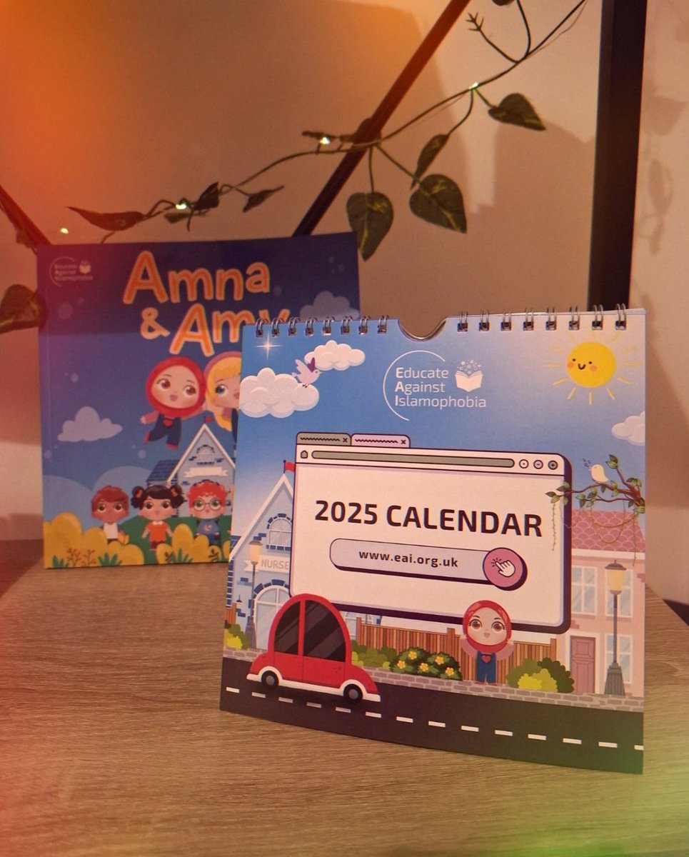 bilbointokyo's tweet photo. Moment of happiness! ✨ I've been working on this project for a while, and it’s so close to my heart.

 📅The calendar is inspired by #EAI's heartwarming storybook #AmnaAndAmy, blends historic Islamic dates with traditional ones, is fun, inclusive, and promotes #diversity. https://t.co/6ghGSel20r