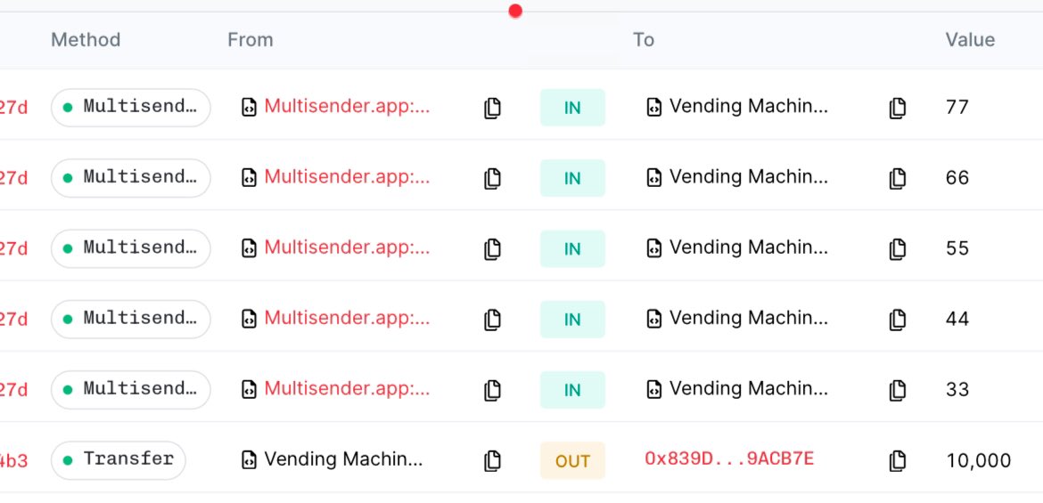 Vending Machines NFT 🔺 tweet media