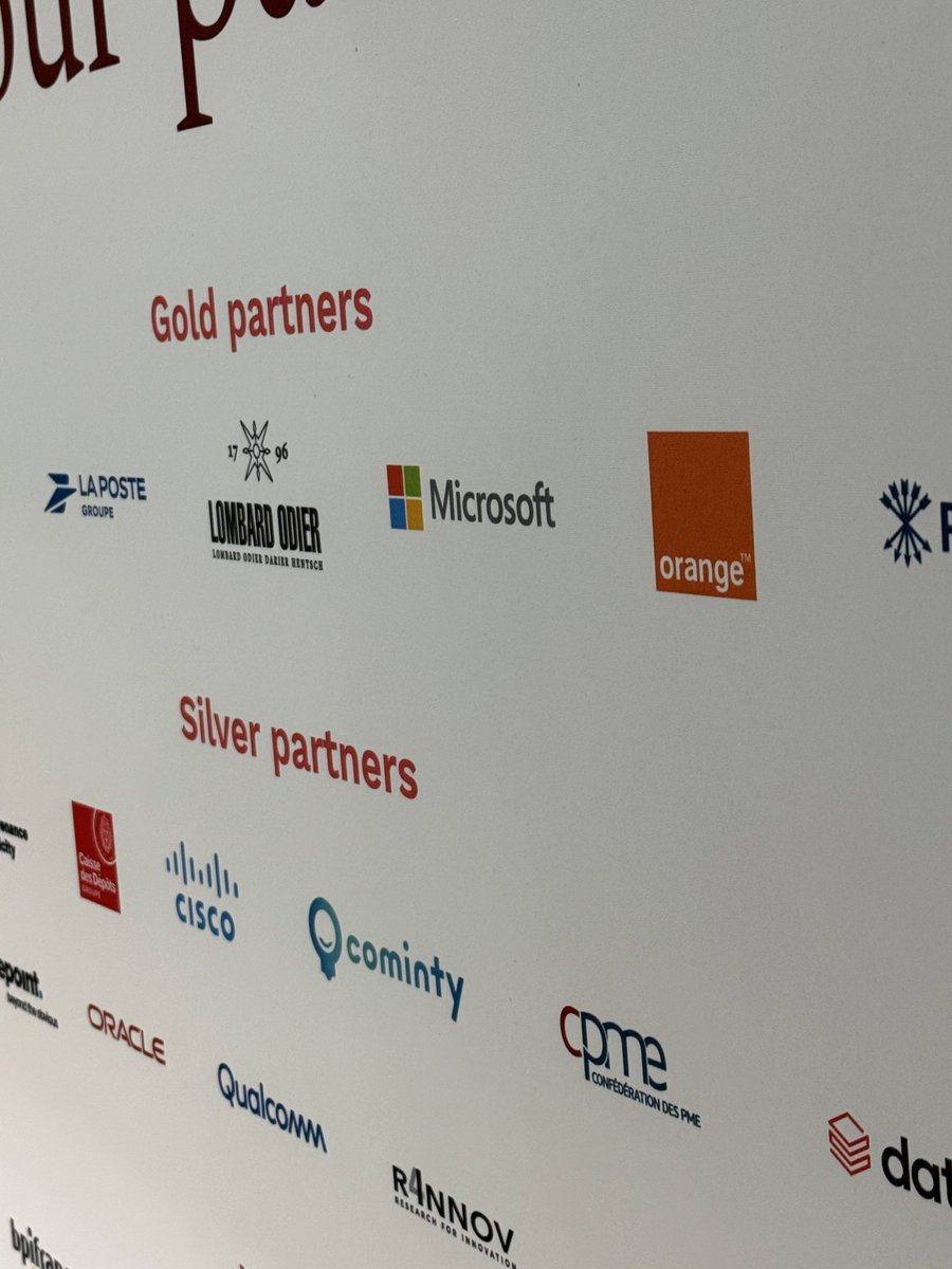 JEDUMESNIL's tweet photo. @CPMEnationale partenaire des #businessdays dans le cadre de l’IA sumitt https://t.co/2XFwY3PwCU