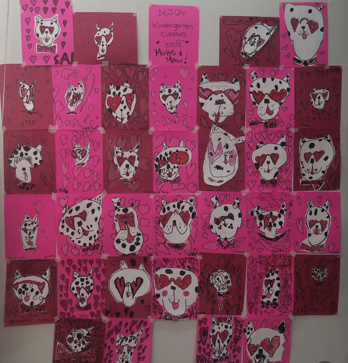 mjcasaints's tweet image. 🎨 Community Artwork Spotlight 🎨
Lisa Reddit, our talented Lower School Art Teacher, has been showcasing her student's artwork throughout the community. One of the featured locations is Meows and Mutts. Go check out their masterpieces! #MJCA #MeowsandMutts