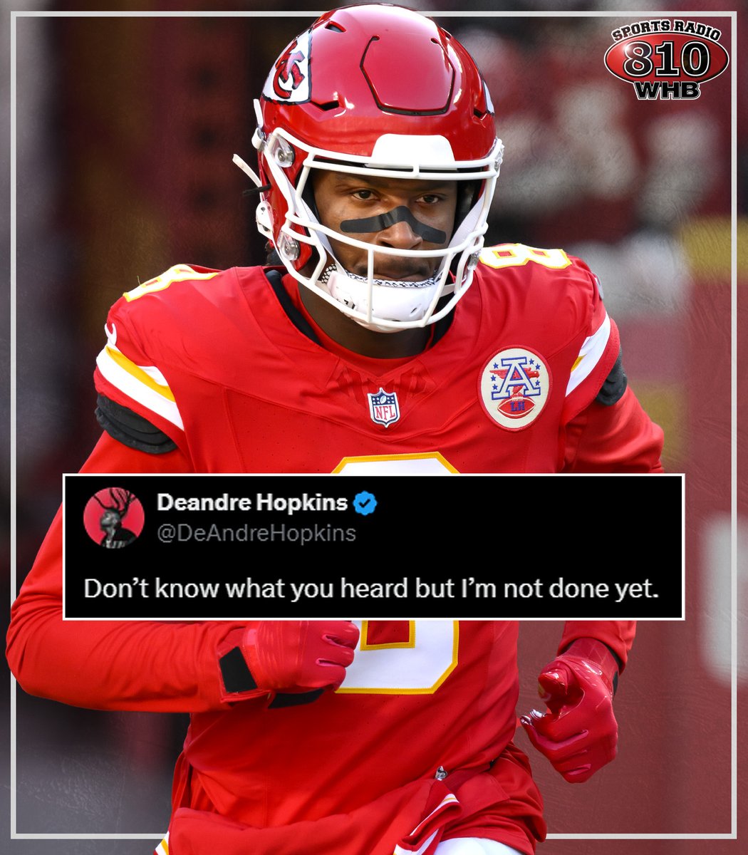 DHop isn't done yet 💪

#Chiefs l #ChiefsKingdom