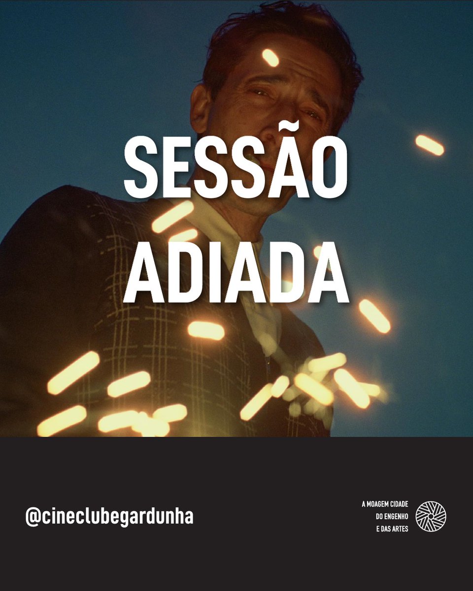 O Cineclube Gardunha e o Município do Fundão relembram que, por razões técnicas alheias à organização, a exibição do filme "O Brutalista" será adiada para data a agendar e que será divulgada em breve.