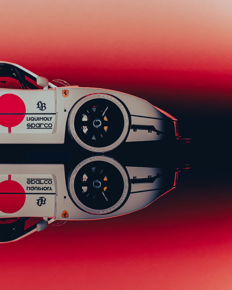 ot_atlas's tweet photo. F40 Liberty Walk https://t.co/BQMLgc4Jf7