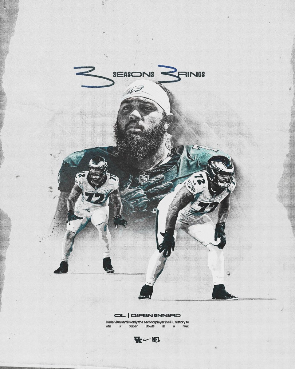 Three rings, three seasons.