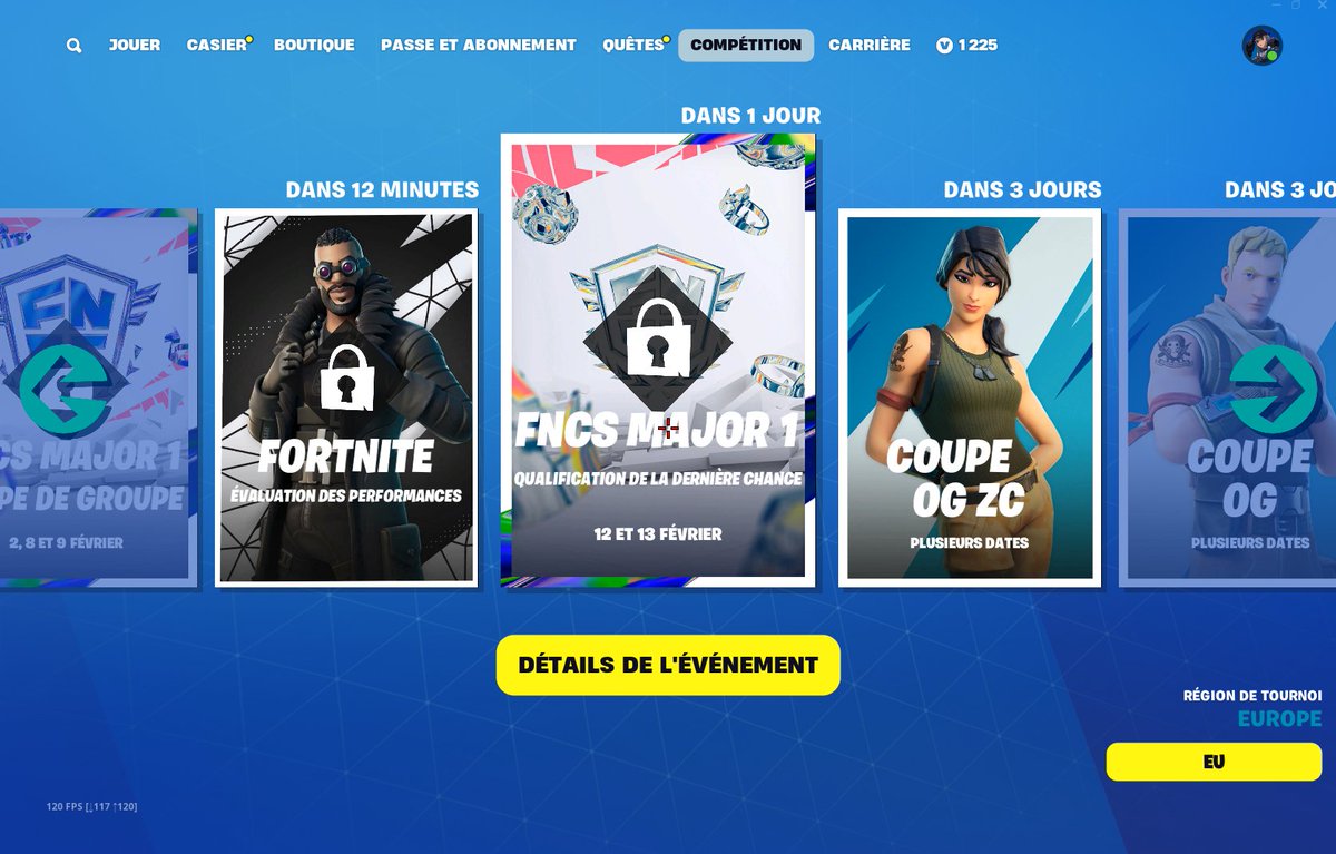 Kinstaar (@kinstaar) on Twitter photo RIP, merci la nouvelle règle en compétition <a href="/FNCompetitive/">Fortnite Competitive</a>
14 évents dans les 180 derniers jours, j'ai uniquement obtenu ces 14 évents après la fin des FNCS DIVISION 😅 RIP, merci la nouvelle règle en compétition <a href="/FNCompetitive/">Fortnite Competitive</a>
14 évents dans les 180 derniers jours, j'ai uniquement obtenu ces 14 évents après la fin des FNCS DIVISION 😅