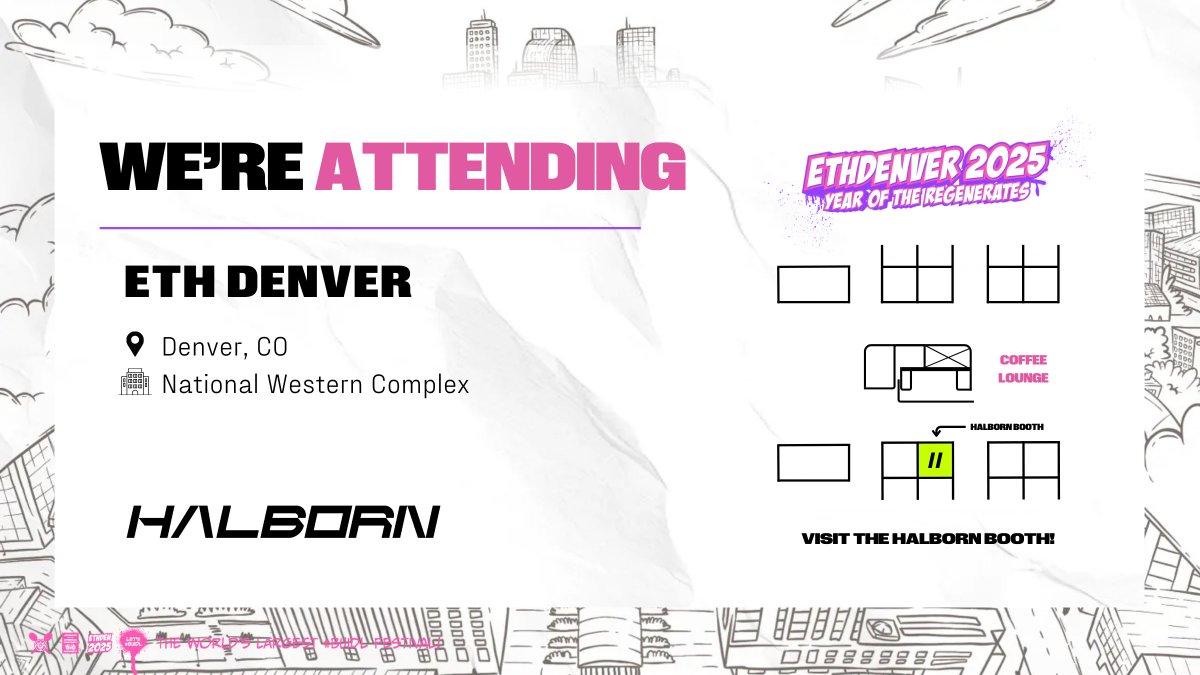 Halborn (@halbornsecurity) on Twitter photo Packed and ready for the world’s biggest #BUIDL festival—the #Halbornauts are heading to <a href="/EthereumDenver/">ETHDenver 🏔🦬🦄</a>! 🇺🇸🏔️
🛡️ Join us at our booth in the National Western Complex and learn more about our world-class, end-to-end #blockchain security solutions! 👇 Packed and ready for the world’s biggest #BUIDL festival—the #Halbornauts are heading to <a href="/EthereumDenver/">ETHDenver 🏔🦬🦄</a>! 🇺🇸🏔️
🛡️ Join us at our booth in the National Western Complex and learn more about our world-class, end-to-end #blockchain security solutions! 👇