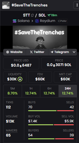 Save The Trenches tweet media