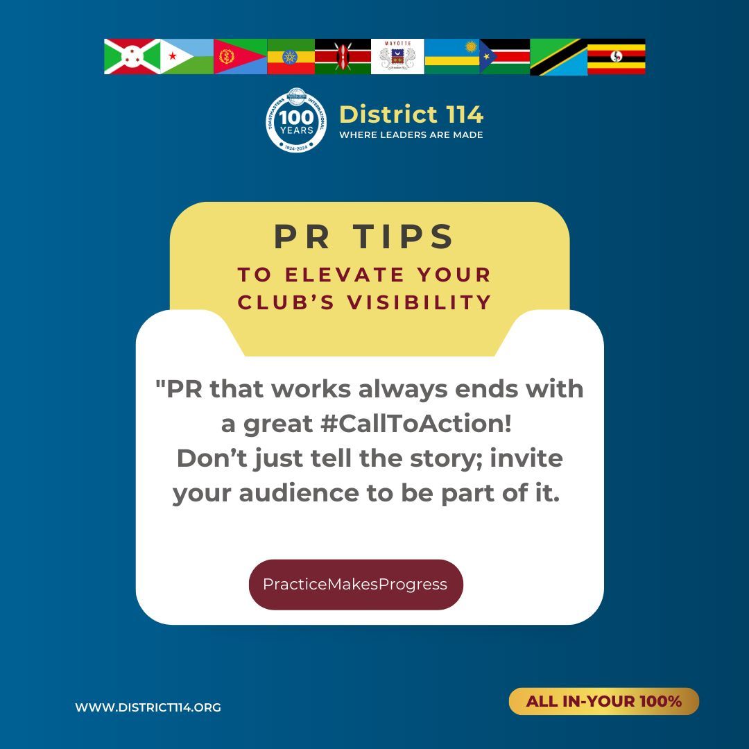 District 114 (Toastmasters East Africa) (@toastmastersea) on Twitter photo 