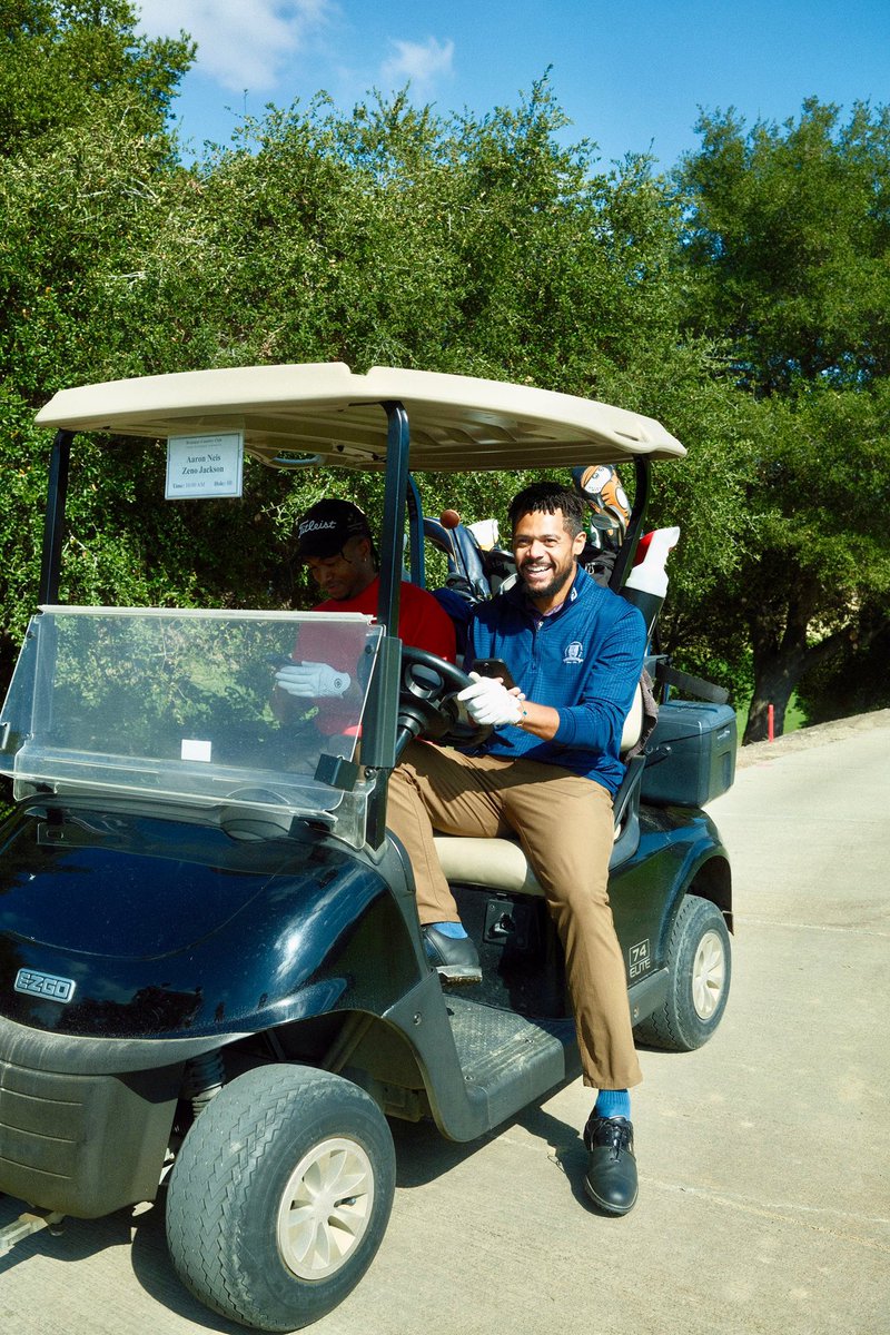 Zeno's tweet image. Great day raising money for a great cause @ZackTTG