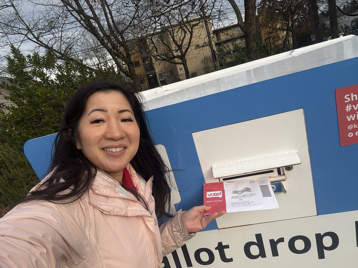 In case you all were wondering!  I voted! Don’t forget to get your ballots in today!!