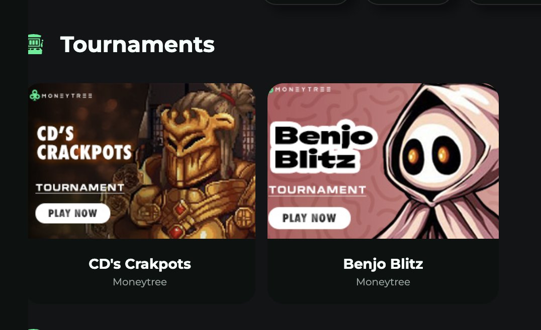 In honor of the efforts of our MoneyTree Army, we dedicate our second game to
<a href="/cdme_nft/">CDme</a> and his community <a href="/OrdoNemesis/">Ordo Nemesis</a> who has played lots of poker with us.
 Join the CD's Crackpots Tournament for a chance to compete in high-energy Sweet Bonanza spins and win big!   
Rise to the