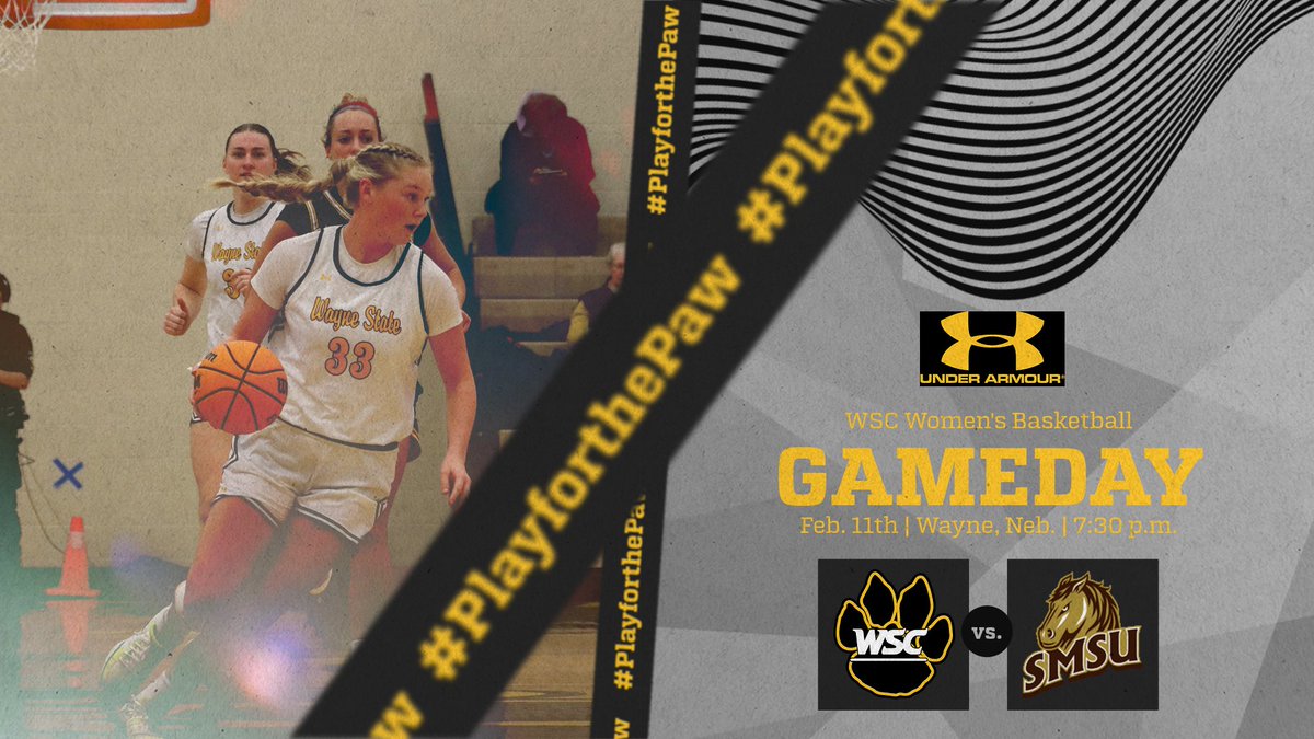Wayne State Wildcats (@wscwildcats) on Twitter photo 🐯GAME DAY!🐯
<a href="/WayneStateWBB/">Wayne State WBB</a> take on the #17 Mustangs from SMSU tonight in Rice! #PlayforthePaw
📌Wayne, Neb.
🕰️7:30 p.m.
📽️nsicnetwork.com/wscwildcats/?B…
📊wscwildcats.com/sidearmstats/w… 🐯GAME DAY!🐯
<a href="/WayneStateWBB/">Wayne State WBB</a> take on the #17 Mustangs from SMSU tonight in Rice! #PlayforthePaw
📌Wayne, Neb.
🕰️7:30 p.m.
📽️nsicnetwork.com/wscwildcats/?B…
📊wscwildcats.com/sidearmstats/w…