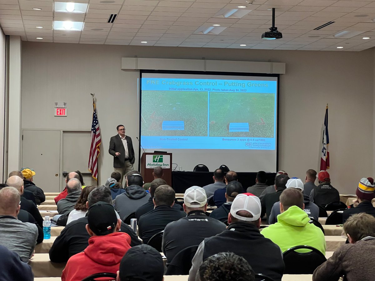 Iaturfinstitute's tweet image. Here we go!! The ITI Conference and Trade Show is in full swing with a great turn out by our industry members. Thank you all for joining us today and we’re looking forward to the next few days events!! @iowa_stma @iowalawncare @GcsaIowa