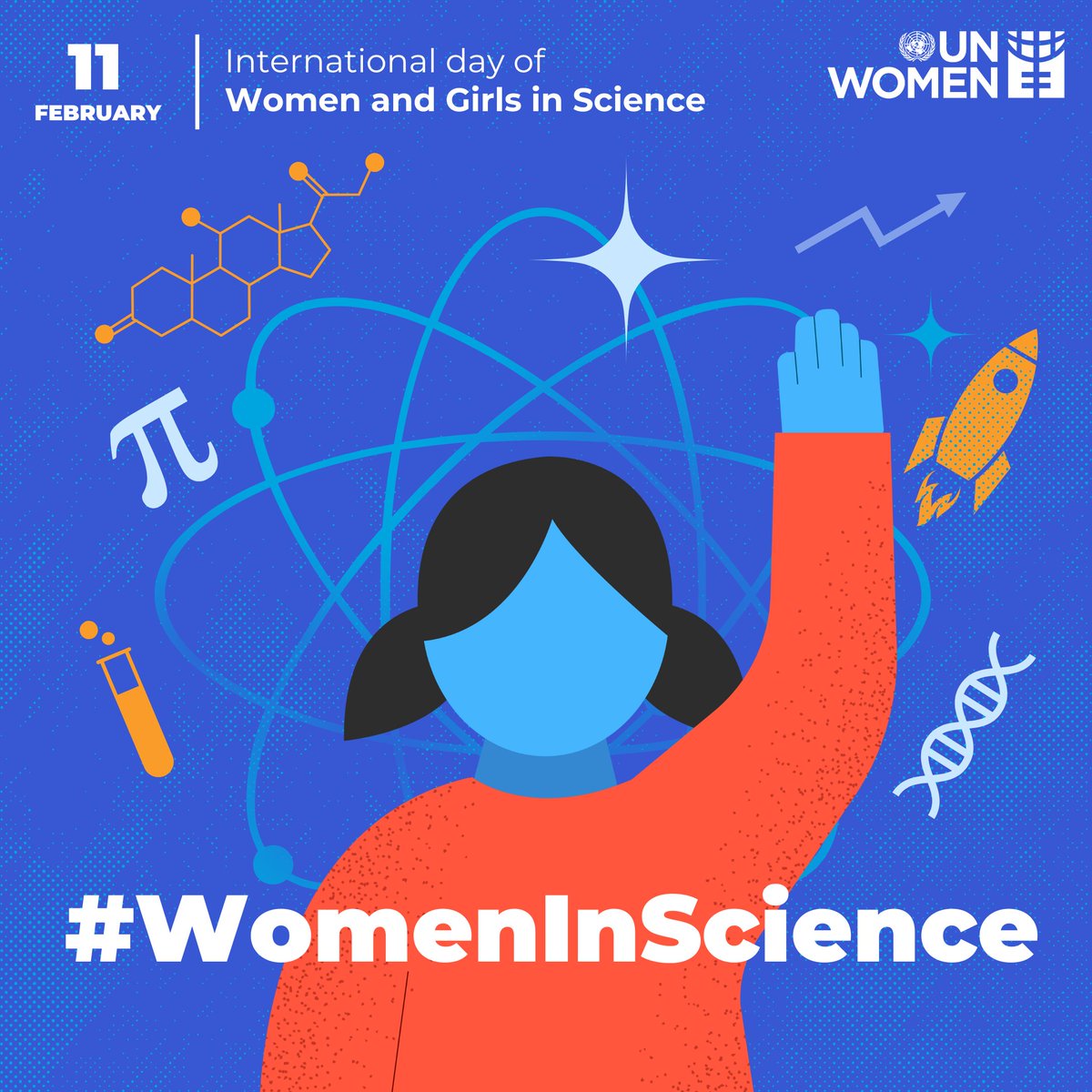 unwomencarib's tweet image. Today is International Day of Women and Girls in Science!
Letโs smash stereotypes, defy gender bias, and defeat discrimination that holds women and girls back in Science, Tech, Engineering, and Math. ๐ฉโ๐ฌ๐ฉโ๐
#WomenInScience