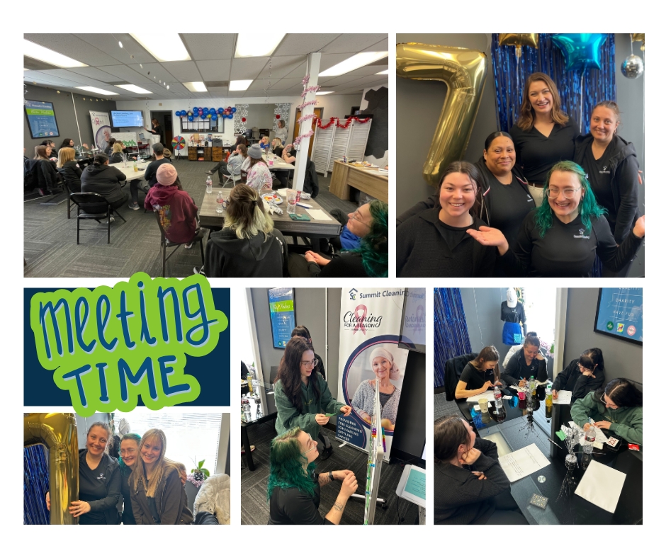 SummitCleanning's tweet image. Last week, we had our Q1 team meeting, and it set the stage for an amazing year ahead! ✨

We talked about our goals, Summit vision and core values, celebrated wins, and focused on what matters most—doing great work and supporting each other.

Summit Team is fully ready for 2025!