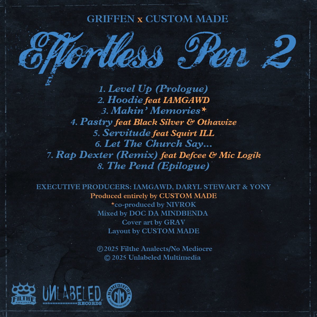 Griffen's tweet photo. effortless pen 2 is on all DSPs but the best way to support, is a download from @Bandcamp… 

https://t.co/CPivvlH7vq https://t.co/VO2RtWVTd4