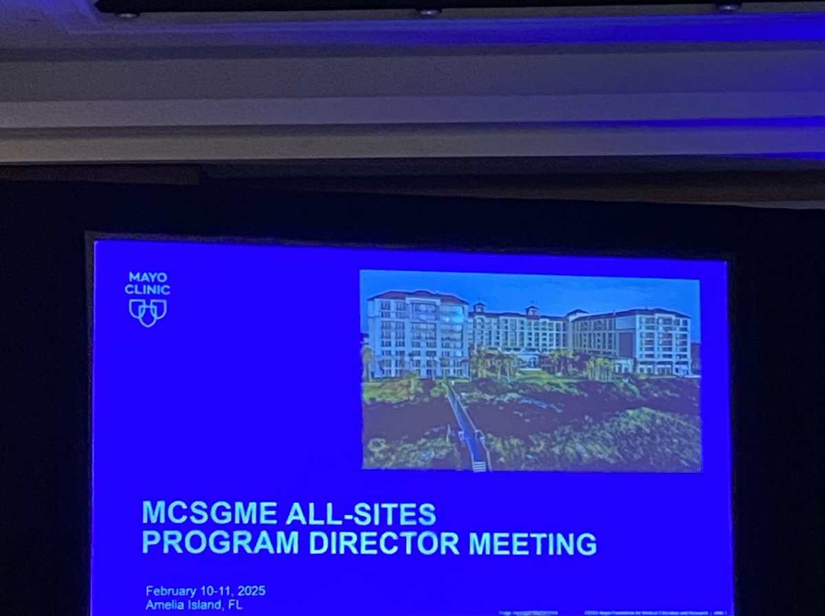 HommosMusab's tweet image. “Training the next generation of physicians is a great privilege”. A perfect statement to conclude the all-sites Mayo Clinic Program Directors meeting. Thank you @MayoClinic school of GME for organizing such great meeting for medical educators!