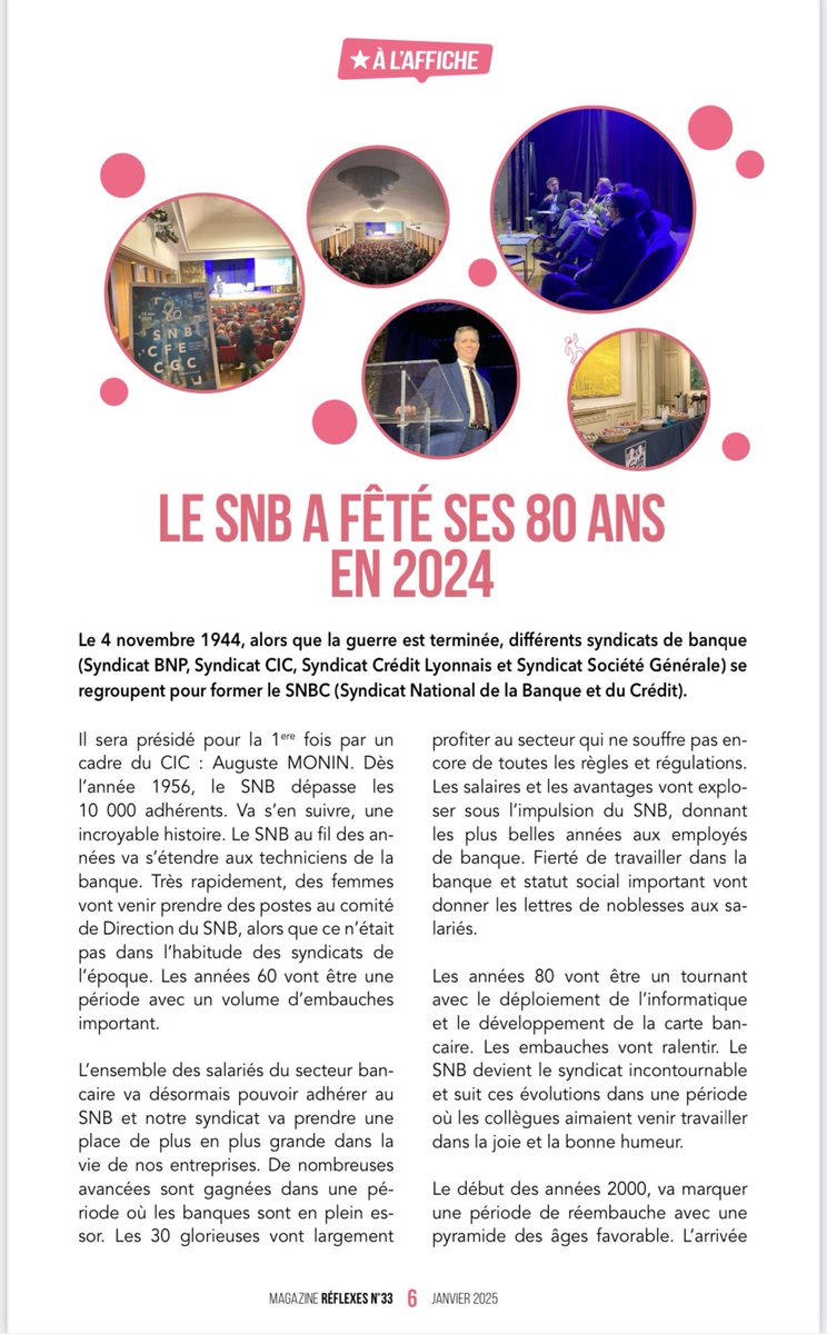 camaieudefemmes's tweet photo. Publication magazine Reflexes SNB/CFE-CGC anniversaire 80 ans syndicat à l’opéra comique avec l’intervention coup d’éclat Veronica Antonelli #SNB #reflexes #operacomique #SopranoMontmartre #montmartreenchanté #veronicaantonelli #anniversaire #anniversary #birthday #operasinger https://t.co/71lZTlEpAL