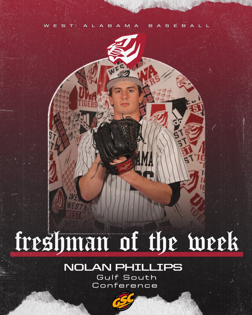 UWABaseball1's tweet photo. The first of many‼️ congrats to Nolan on being named the GSC Freshman of the Week! 

📰: https://t.co/XiRCkPMXWm https://t.co/h3xOfzQpCx