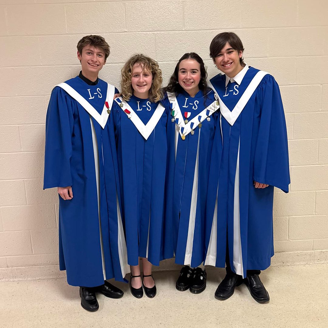 Lampeter-Strasburg High School (@lshspioneers) on Twitter photo Congratulations to our Pennsylvania Music Educators Association District Chorus members, Mia LaFontaine, All-East choir member Ellie Rhinier, Julian Ford, and James Appelgrijn for advancing to the PMEA Region 5 Chorus Festival and to the All-State Festival. Congrats! <a href="/LSPioneers/">Lampeter-StrasburgSD</a> Congratulations to our Pennsylvania Music Educators Association District Chorus members, Mia LaFontaine, All-East choir member Ellie Rhinier, Julian Ford, and James Appelgrijn for advancing to the PMEA Region 5 Chorus Festival and to the All-State Festival. Congrats! <a href="/LSPioneers/">Lampeter-StrasburgSD</a>