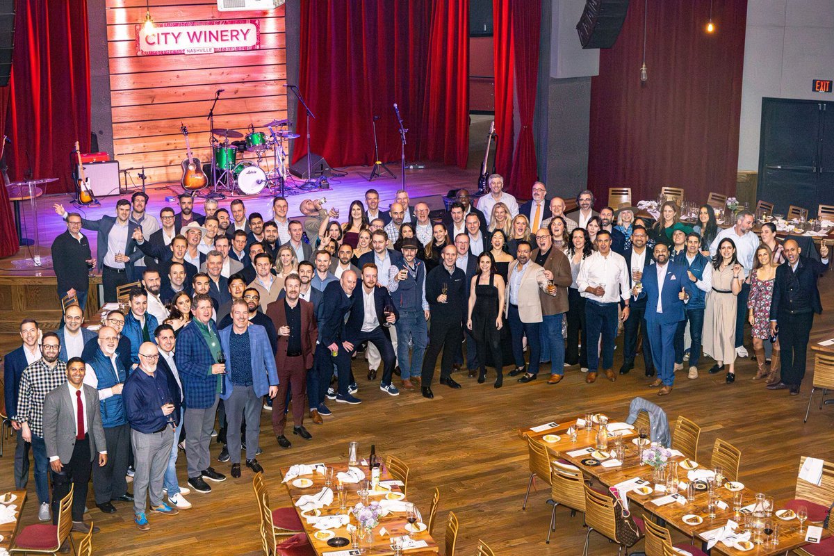 allvuesystems's tweet photo. Tipping Our Hats to a Fantastic Sales Kick Off ✨
This year, we took over Music City, USA (aka Nashville! 🎵) to bring together Allvuers, customers, and partners for a week of learning, laughing, and yes—line dancing! 💃
Can’t wait to do it all again next year! 💜

#SalesKickoff https://t.co/ENRnHLhBMw