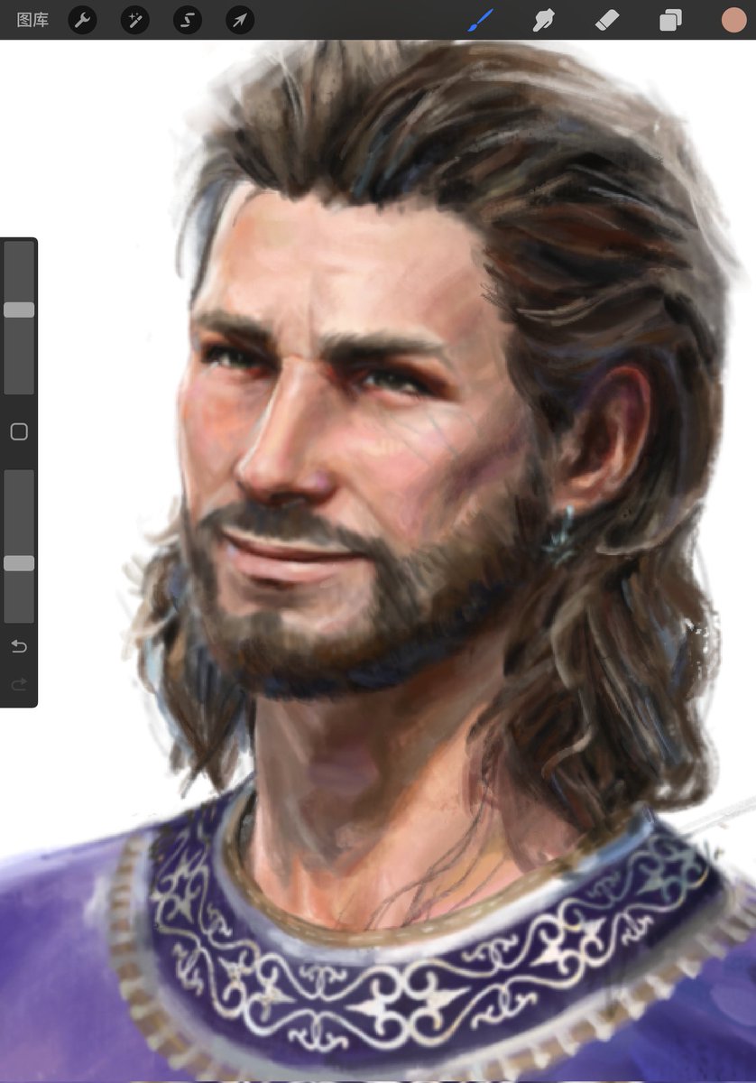 idliea's tweet image. #BaldursGate3 #GaleDekarios
Look at him