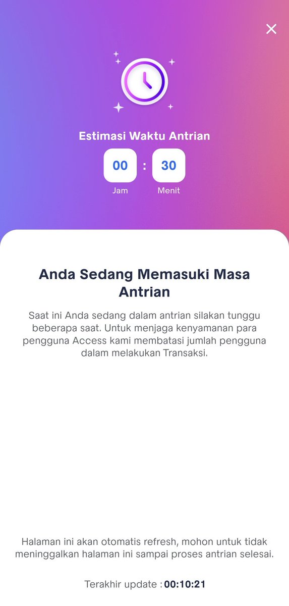 fajarbaktio's tweet photo. Antre masuk 30 menit, lah yang berburu jutaan orang, kuota kursi pasti abis pas udah masuk antrean😂 https://t.co/ImFBqgePNB