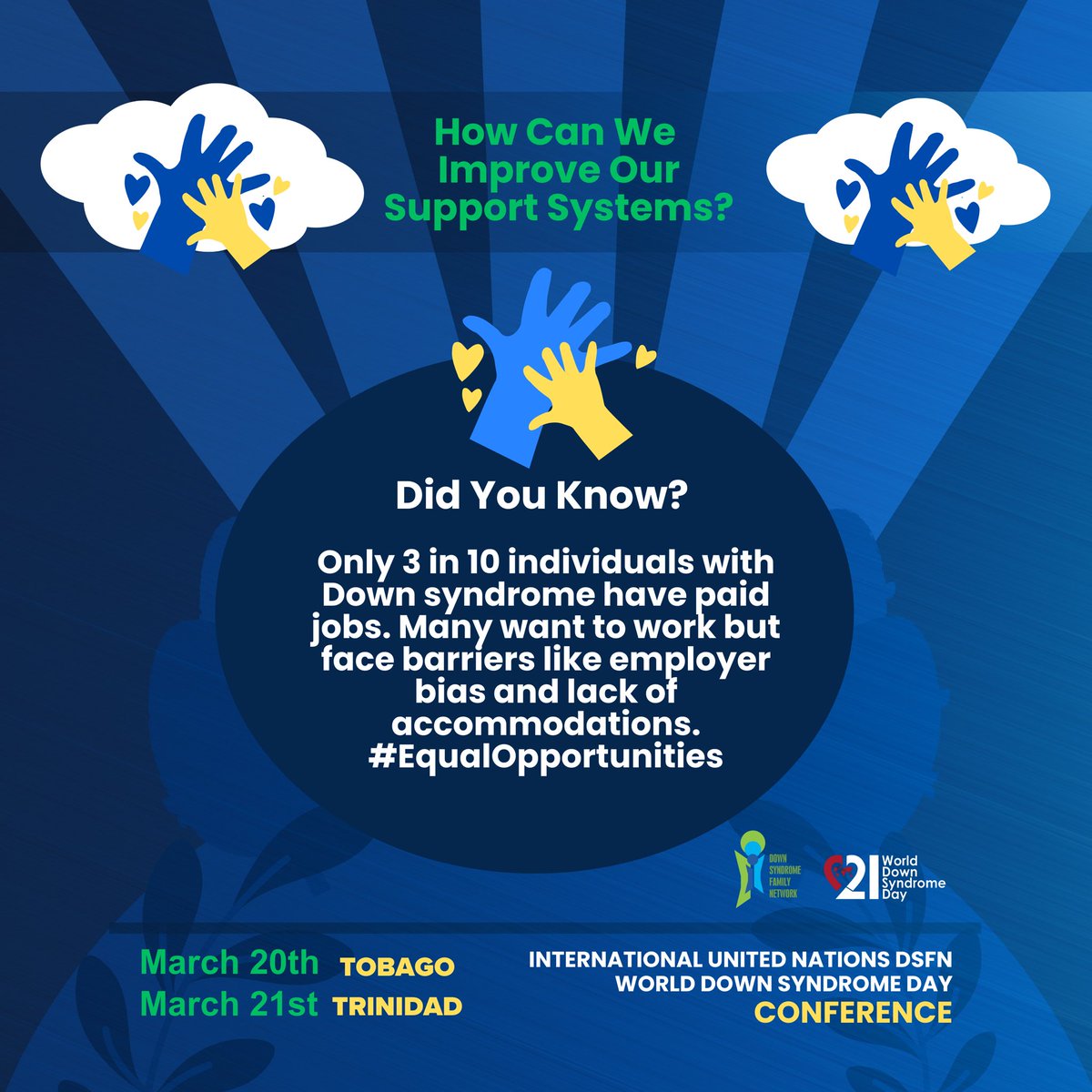 Imagine the difference we could make if we just did it—if we came together to strengthen our support systems and build a world where everyone truly belongs.

#InclusionMatters #AbilityNotDisability #TrinidadAndTobago