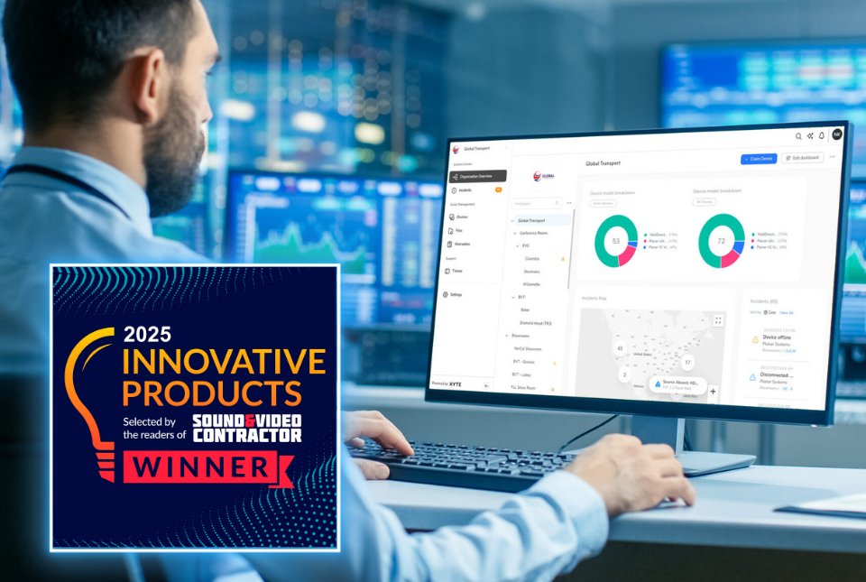 planarsystems's tweet photo. We’re proud to announce that Planar WallDirector™ Cloud has won a 2025 Innovative Product  Award from @SVC_Online! Experience smarter, more reliable #displaymanagement with this award-winning solution. Read more:  https://t.co/Dcj69a0r52 https://t.co/s0sLKg58b3