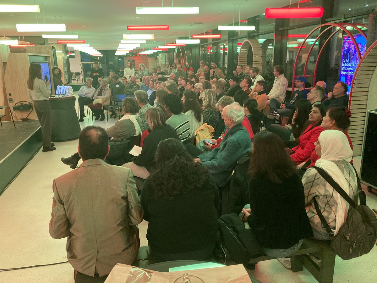 So proud to receive in <a href="/amaredenhaag/">Amare - Den Haag</a> so many colleagues  from <a href="/GemeenteDenHaag/">Gemeente Den Haag</a> <a href="/rotterdam/">Gemeente Rotterdam</a> and many European Cities to connect with residents and enterprises to invest in joint #placemaking and mutual learning