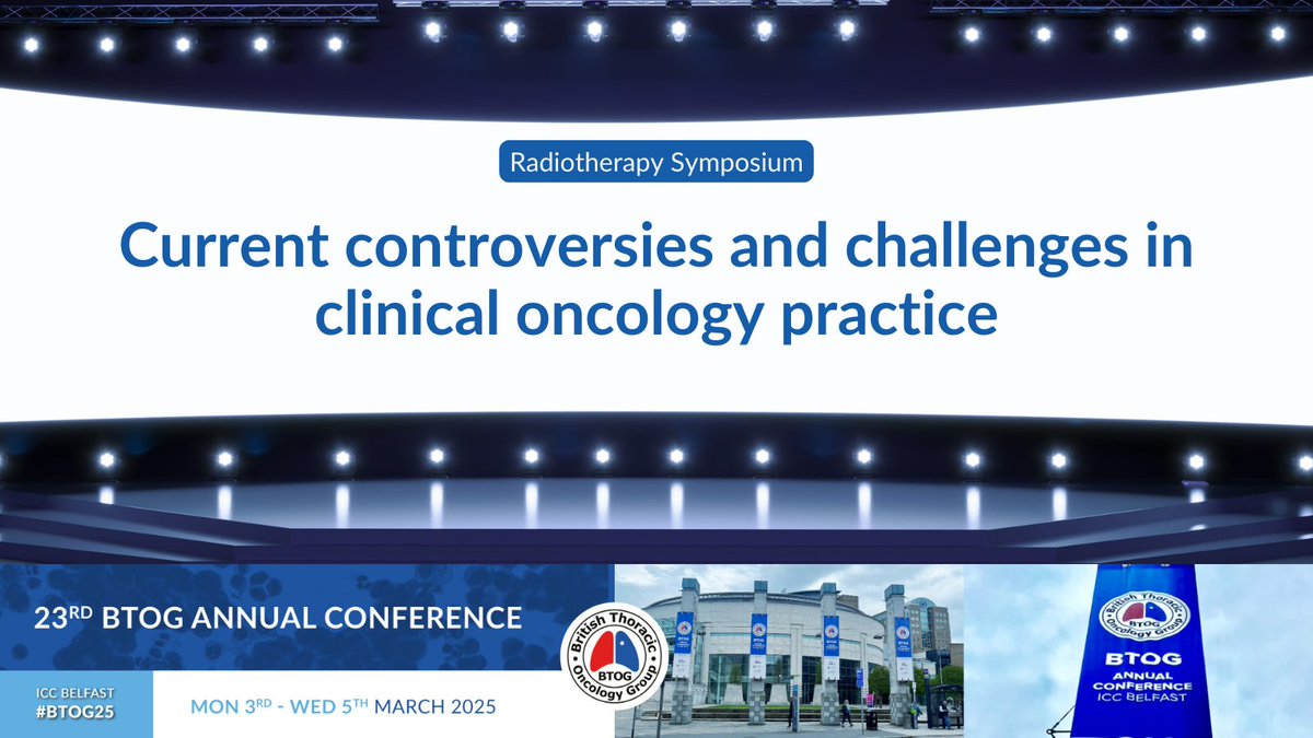 Another set of case discussions at #BTOG25 Annual Conference will be in the radiotherapy symposium. See the full panel in the programme and look forward to a vibrant discussion with the experts.
btog.org/23rd-btog-annu…